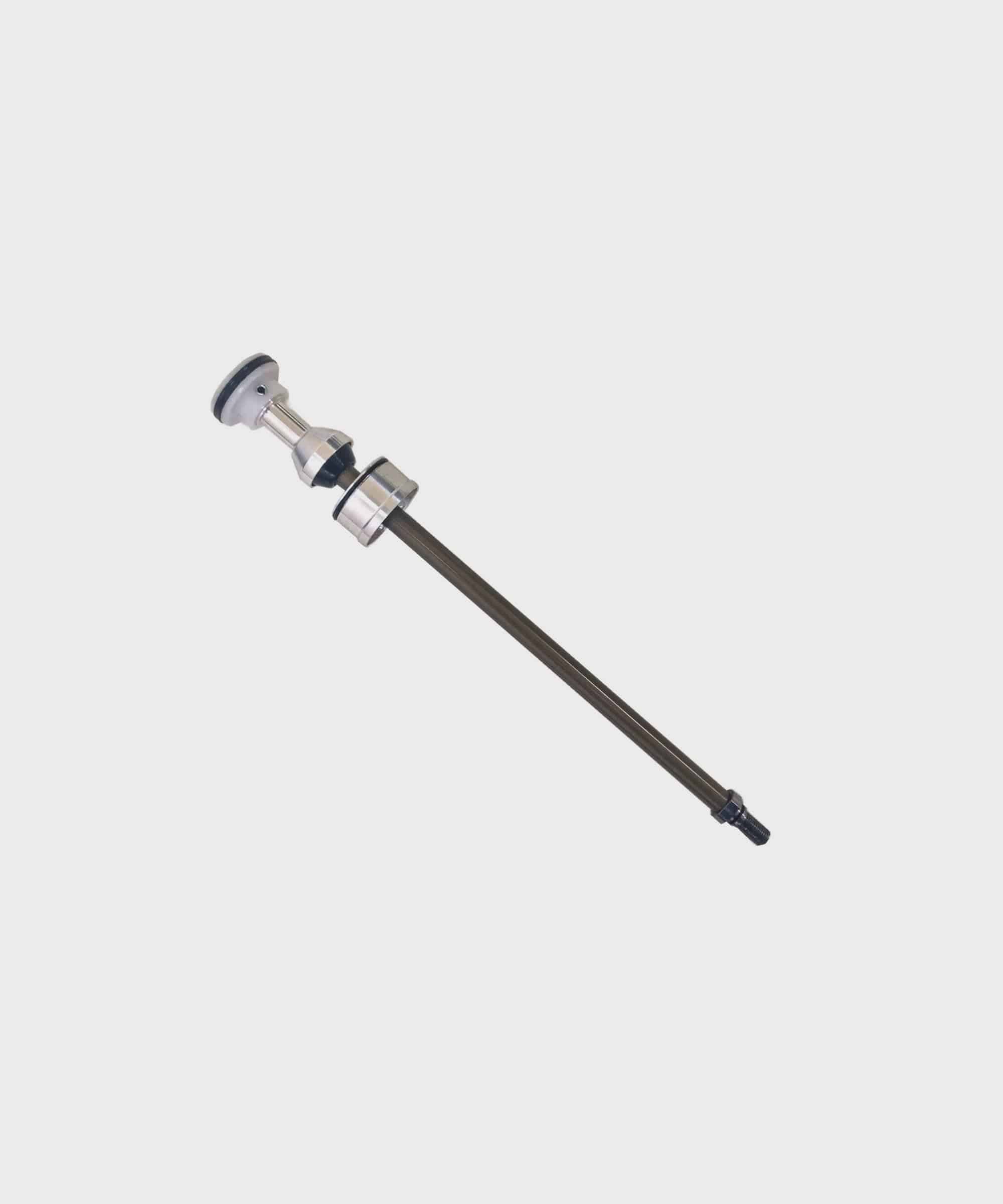 Fox 36mm Air Shaft Assembly for 2019 Float forks, close-up of genuine Fox suspension component showing detailed metal parts.