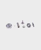 Fox Fork FIT4 F-S top cap remote push-unlock components for 2018 suspension upgrade, shown in the image.