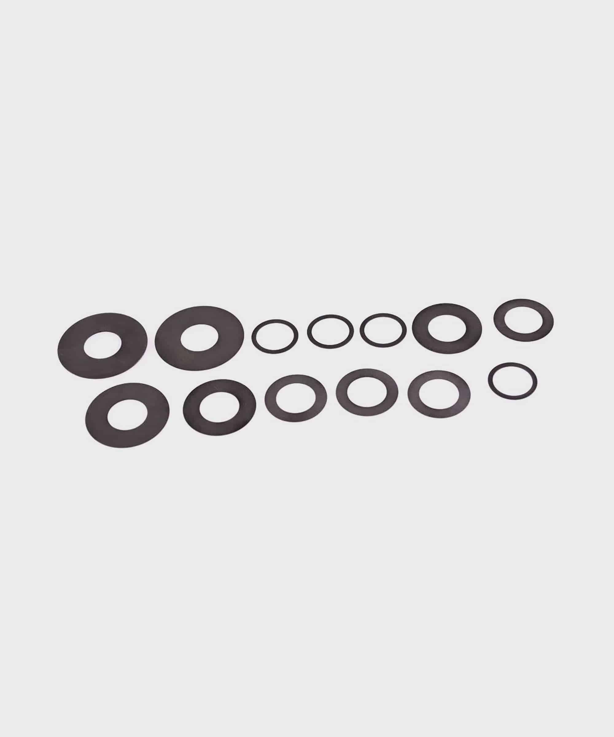 Fox Fork FIT4 F-S compression valving assembly for E18 2018 suspension upgrade, showing detailed components and assembly parts.