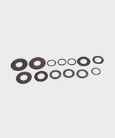 Fox Fork FIT4 F-S compression valving assembly for E18 2018 suspension upgrade, showing detailed components and assembly parts.