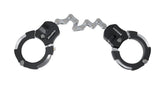 Master Lock Street Cuff 7.6mm hardened steel foldable bike and scooter lock, shown in black with compact folding design.