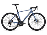 Liv Langma Advanced Pro 0 Pro Compact 2026 road bike with disc brakes and 700c wheels, shown in a sleek design.