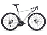 Liv Langma Advanced Pro 1 Pro Compact 2026 road bike with 700c wheels and disc brakes, featuring a lightweight frame and sleek design.