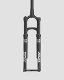Fox 32 SC Float Perf GRIP MTB fork with FLOAT EVOL air suspension and GRIP damping, matte finish, front view.