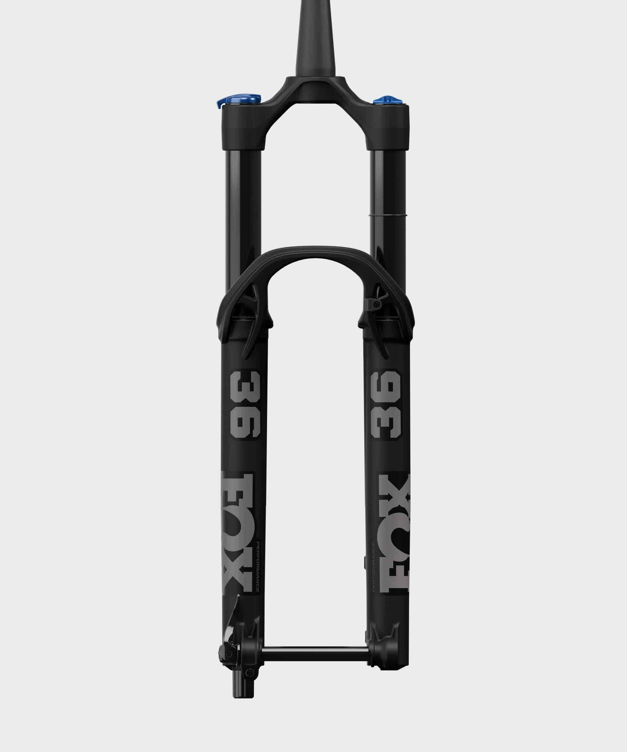 Fox 36 Float Performance GRIP 29-inch tapered suspension fork with 160mm travel and 3-position adjust, black finish, 15QR axle.