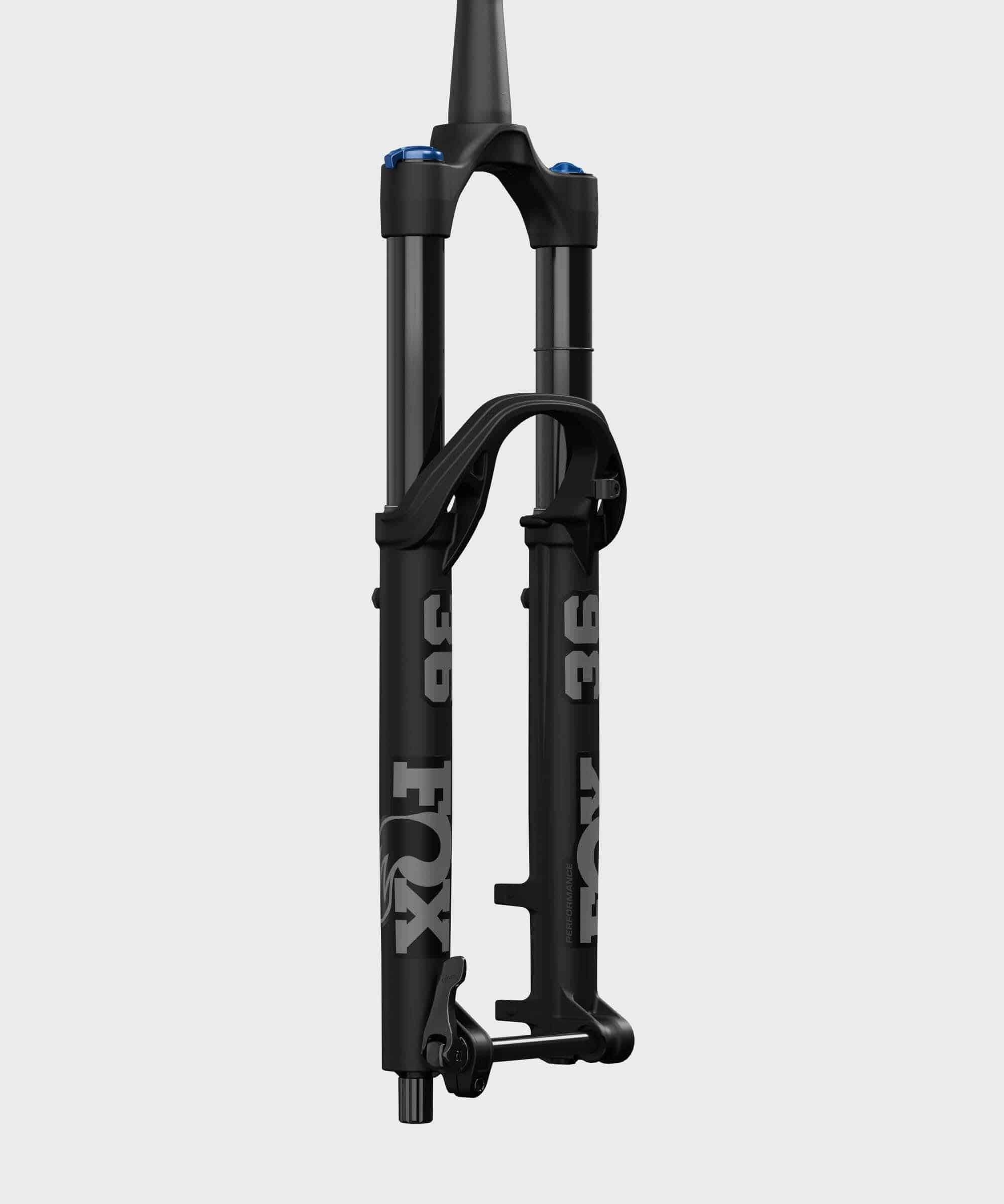 Fox 36 Float Performance GRIP 29-inch tapered mountain bike fork with 160mm travel and 3-position adjustable damping.
