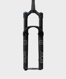 Fox 36 SL Float Perf Elite GRIP X tapered 29-inch trail suspension fork with 140mm travel, shown from the side.
