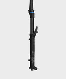 Fox 36 SL Float Perf Elite GRIP X tapered 29-inch trail suspension fork with 140mm travel, shown from the side with stanchions visible.