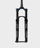 Fox 34 SL Float Performance GRIP SL tapered 29-inch mountain bike fork with 120mm travel and 15QR110 axle, black finish.