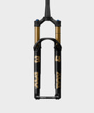 Fox 34 SL Float Factory GRIP SL tapered remote suspension fork for 29-inch wheels, showcasing the high-performance mountain bike component.
