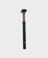 Fox Transfer SL Factory dropper seatpost for gravel and XC racing bikes, shown mounted on a bike frame.