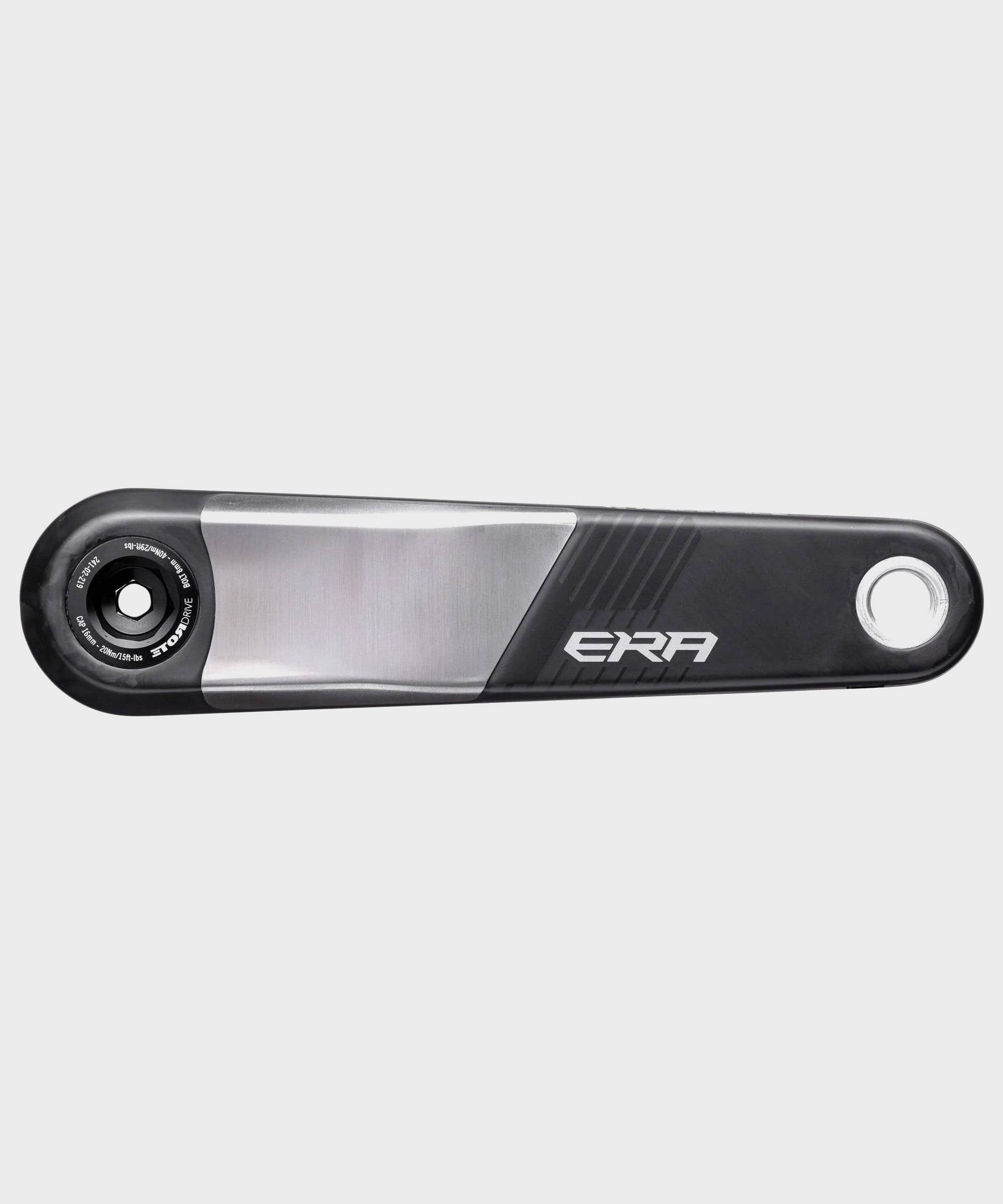 Race Face Era Carbon ETOR E-Bike crank arms for Fazua Ride 60 systems, showing lightweight carbon components with detailed design.