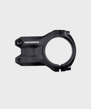 Race Face Aeffect R MTB stem in matte black with 35mm clamp and 1 1/8 inch steerer tube for mountain biking components.