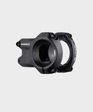Race Face Aeffect R MTB stem in matte black with 35mm clamp and 1 1/8 inch steerer tube for mountain biking components.