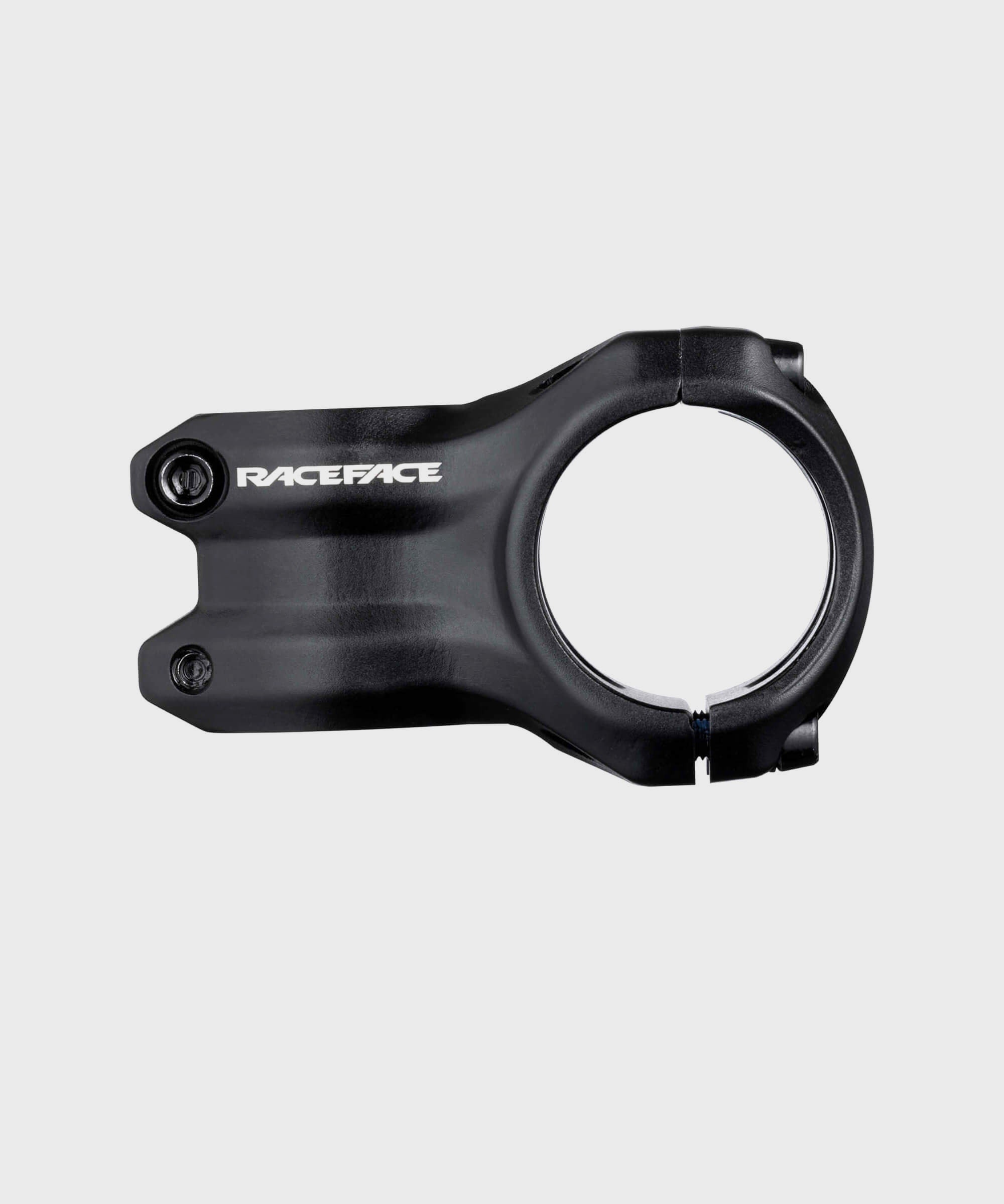 Race Face Aeffect R MTB stem in matte black with 35mm clamp and 1 1/8" steerer tube for mountain biking components
