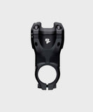 Race Face Aeffect R MTB stem in matte black with 35mm clamp and 1 1/8 inch steerer tube for mountain biking bikes.