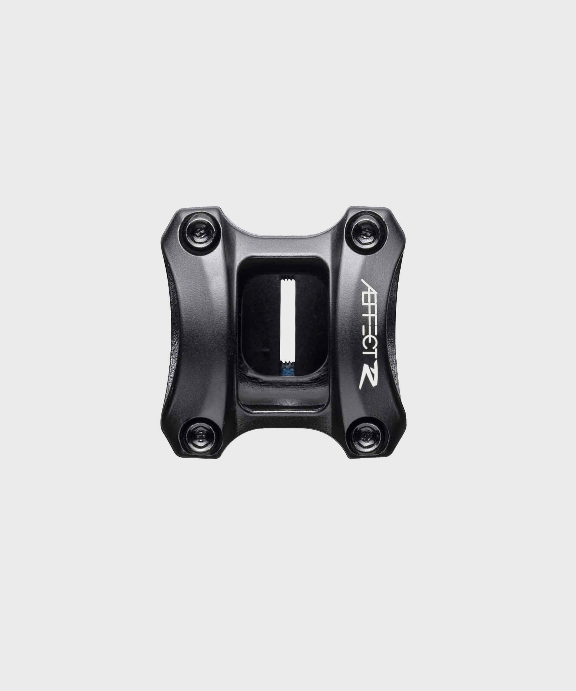 Race Face Aeffect R MTB stem in matte black, 35mm clamp, 1 1/8-inch steerer tube, designed for mountain bike components.