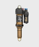 Fox Float X Factory rear shock for trail bikes, 2-position adjustable suspension component, durable and high-performance bike part.