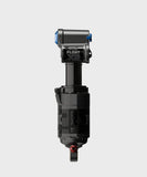Fox Float X2 Performance Elite downhill bike rear shock with 2-position adjustable damping, shown in a close-up view.