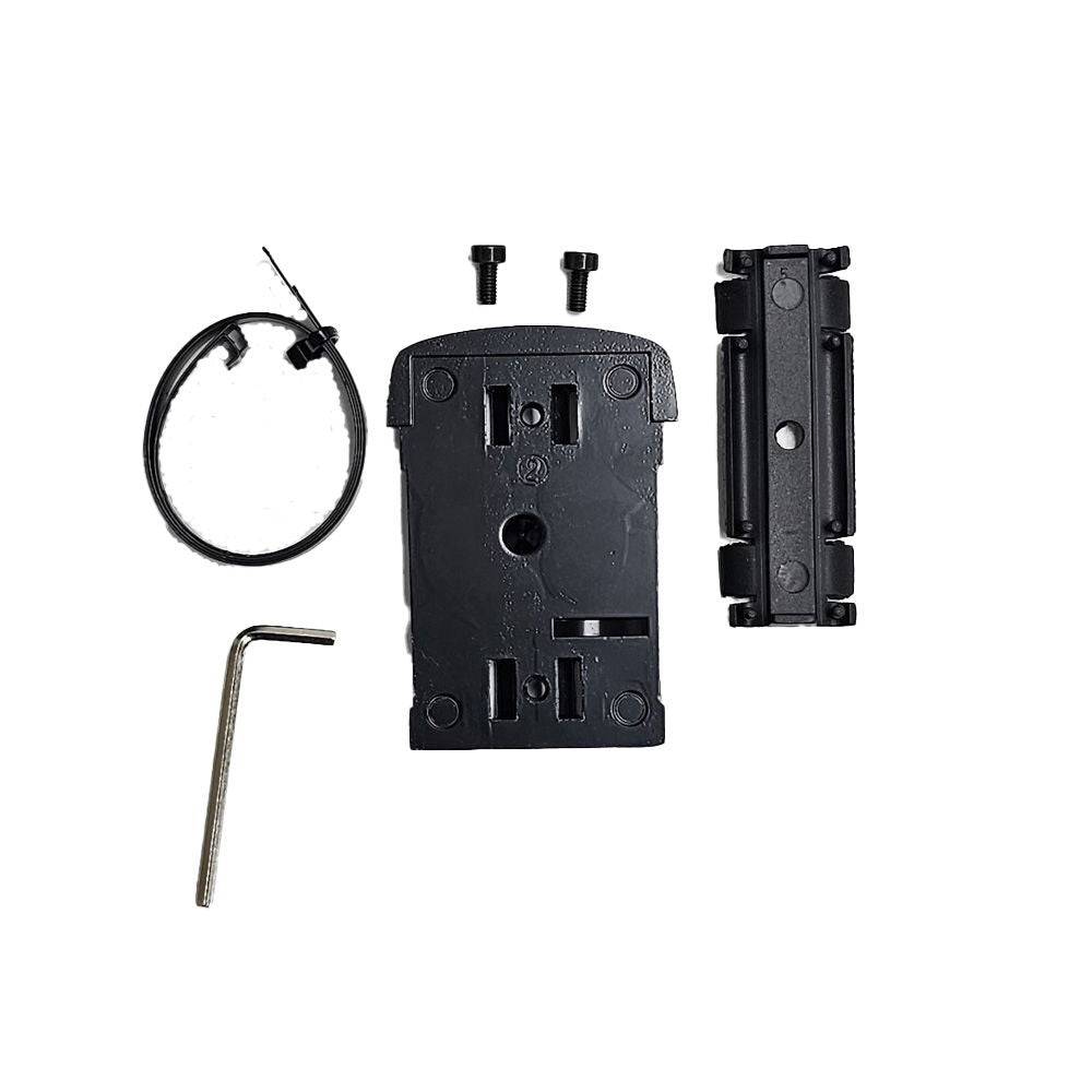 ABUS Alarmbox 1.0 holder, secure mounting accessory for ABUS alarm security system, shown attached to a wall.