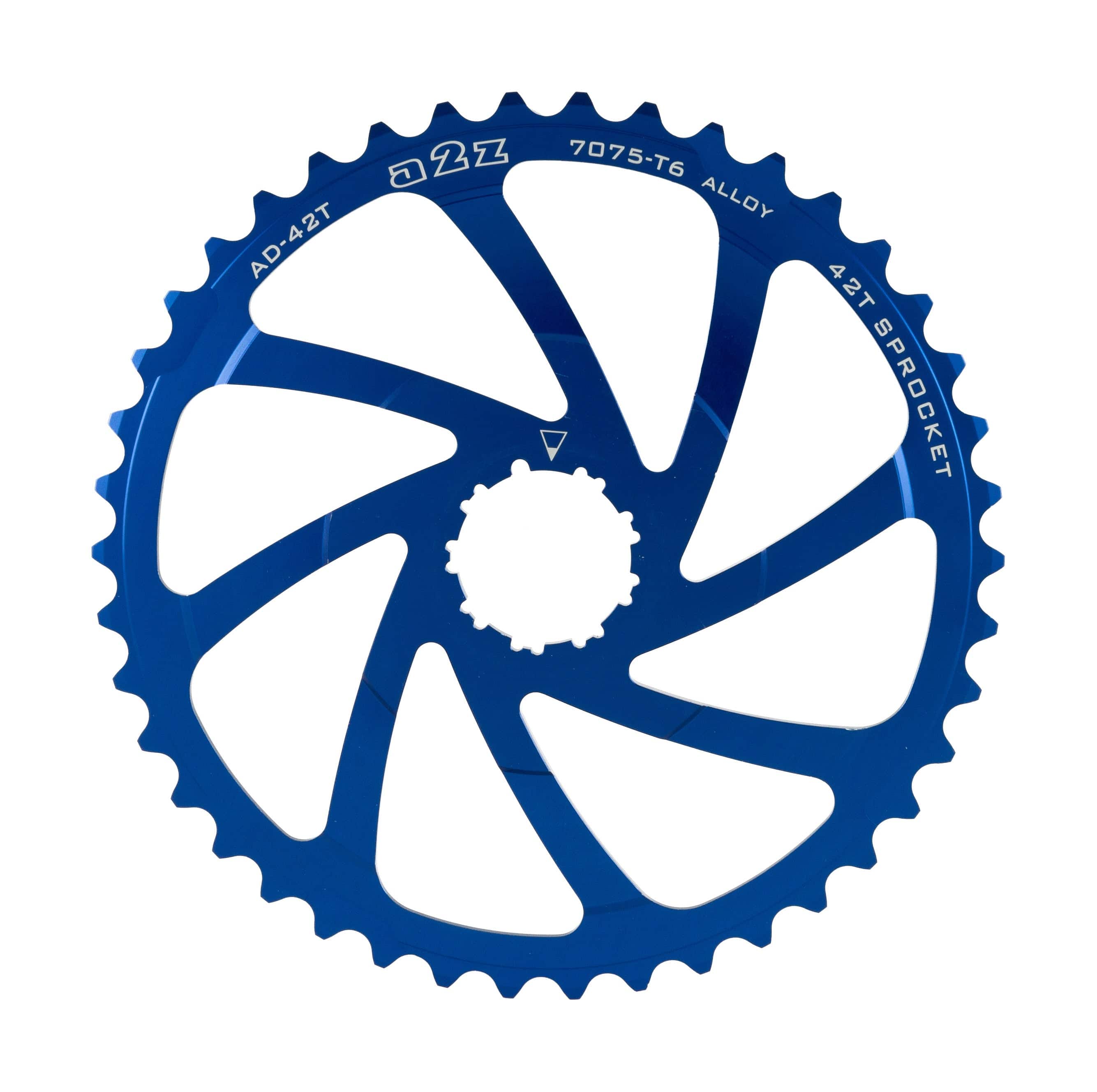 A2Z wide range cassette sprocket for Shimano XT XTR 10-speed bike, 11-36T gear component with shiny metal finish