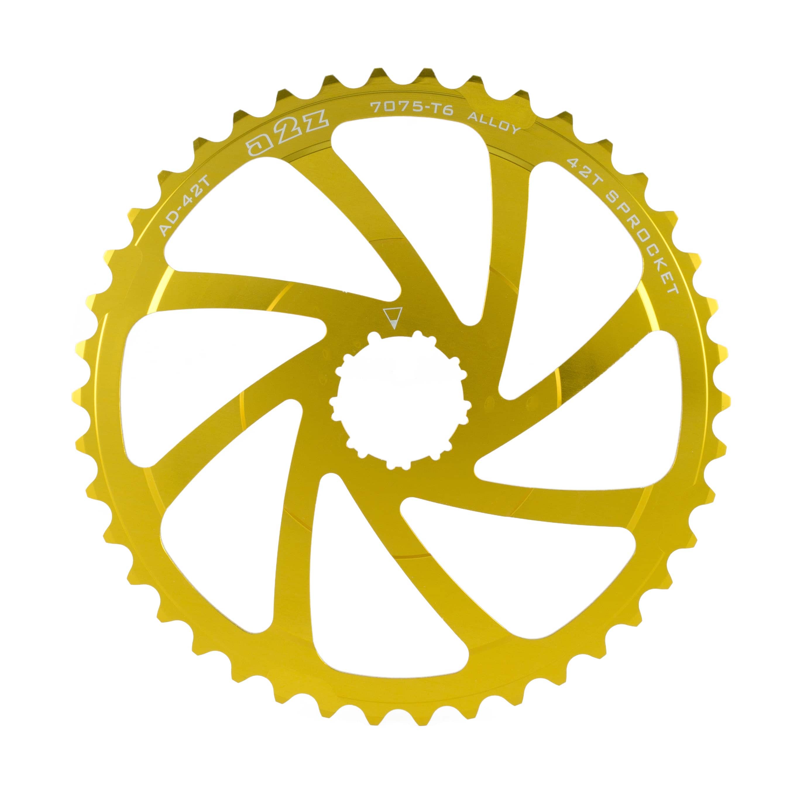 A2Z wide range cassette sprocket for Shimano XT XTR 10-speed, 11-36T, mountain bike components, silver metal gear with teeth.