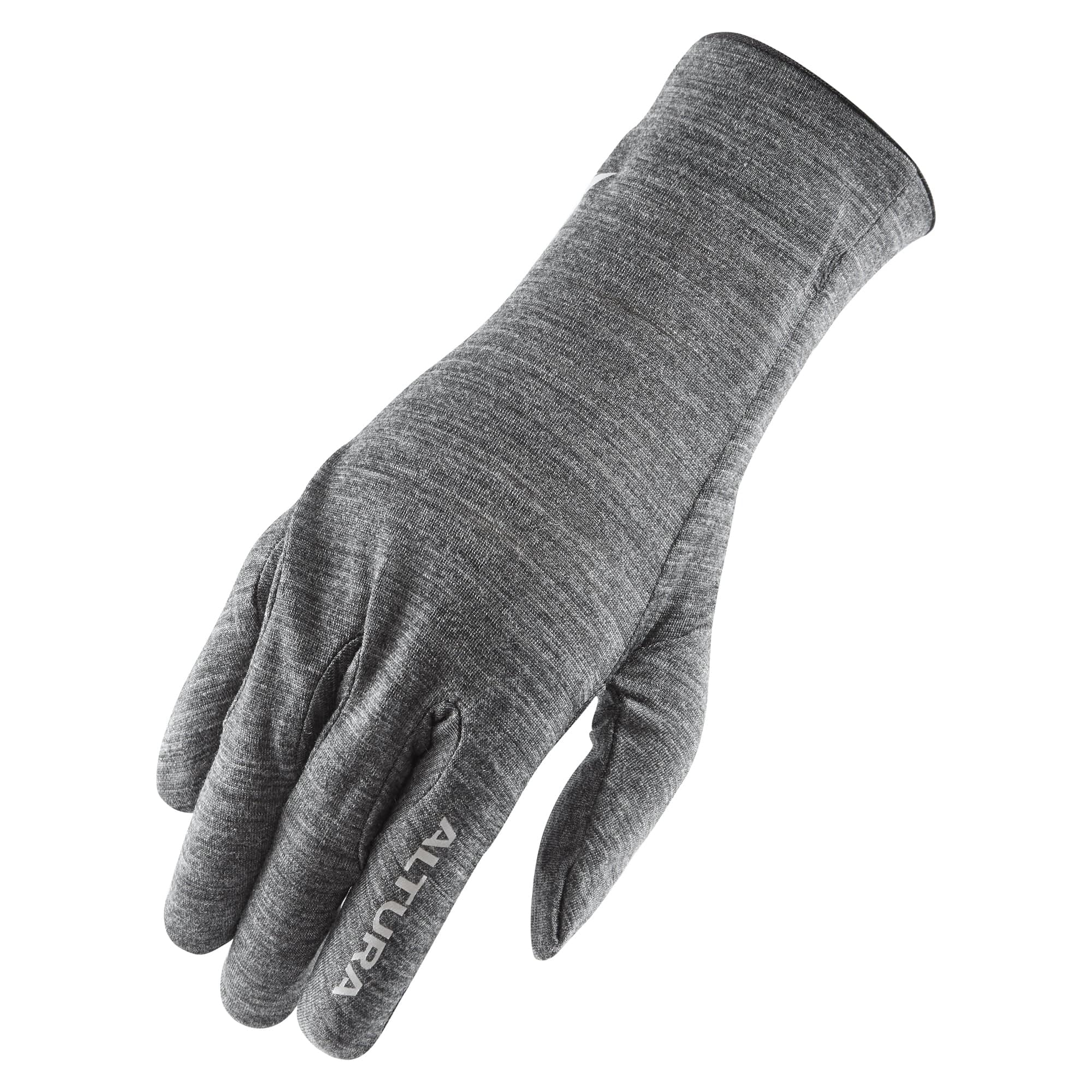 Altura Road Merino unisex liner gloves for cycling and outdoor activities, featuring breathable merino wool fabric.