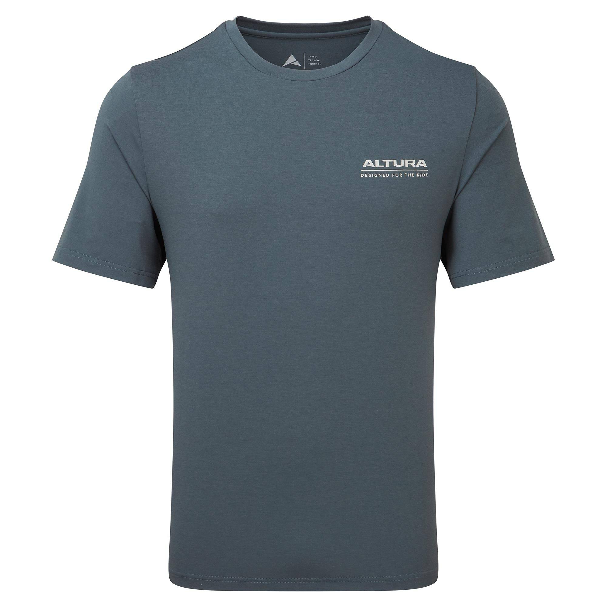 Altura DFTR Tech Tee, quick-drying moisture-wicking performance shirt, lightweight athletic clothing for active wear.