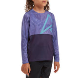 Kids' lightweight, breathable long sleeve cycling jersey by Altura featuring a bright design and comfortable fit.
