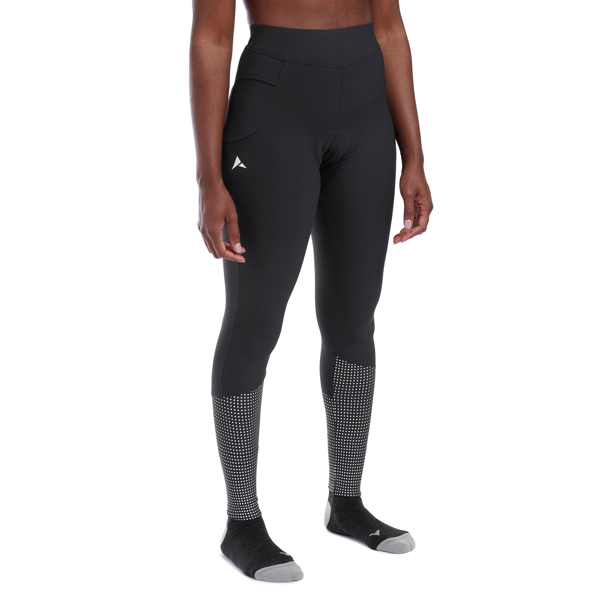 altura tights nightvision dwr womens cycling waist tights p107855