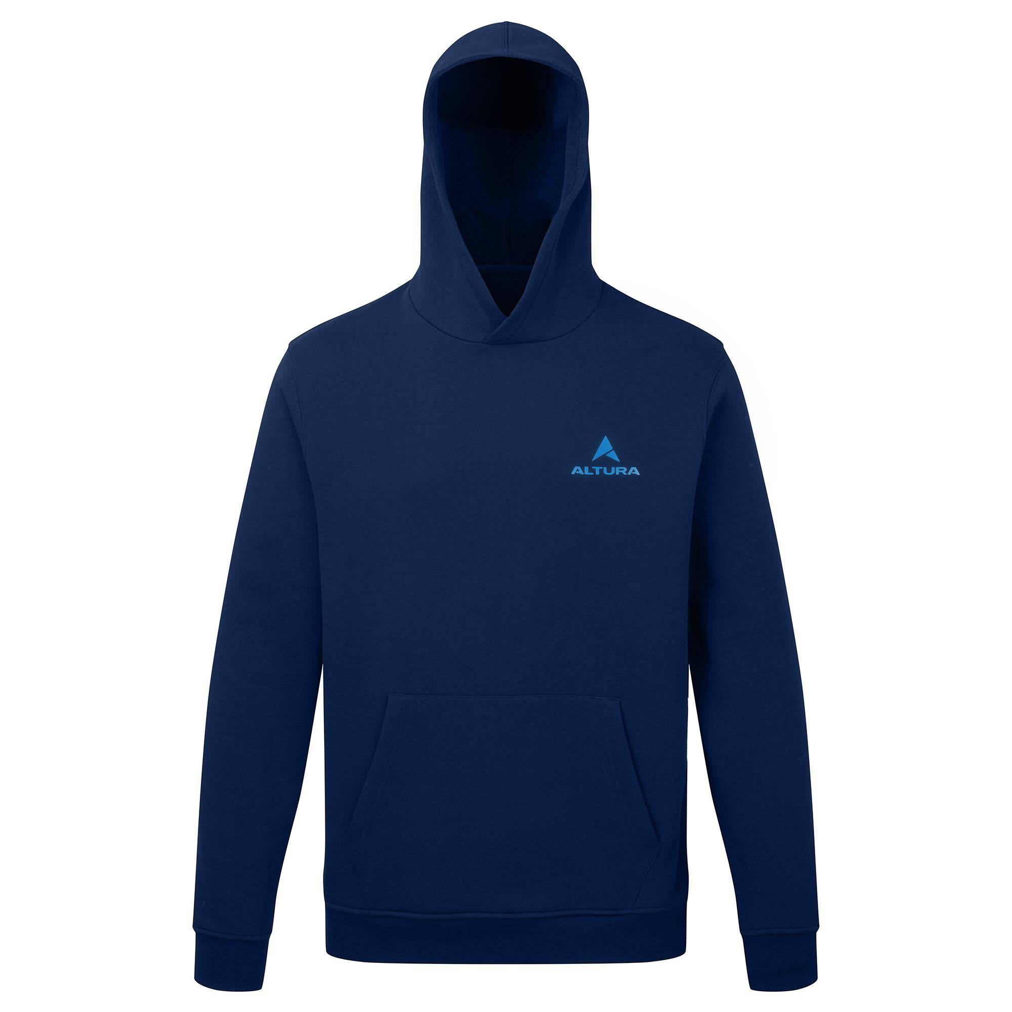 Altura DFTR Hoodie made of organic cotton, unisex casual and post-ride comfort clothing with a relaxed fit and soft fabric.