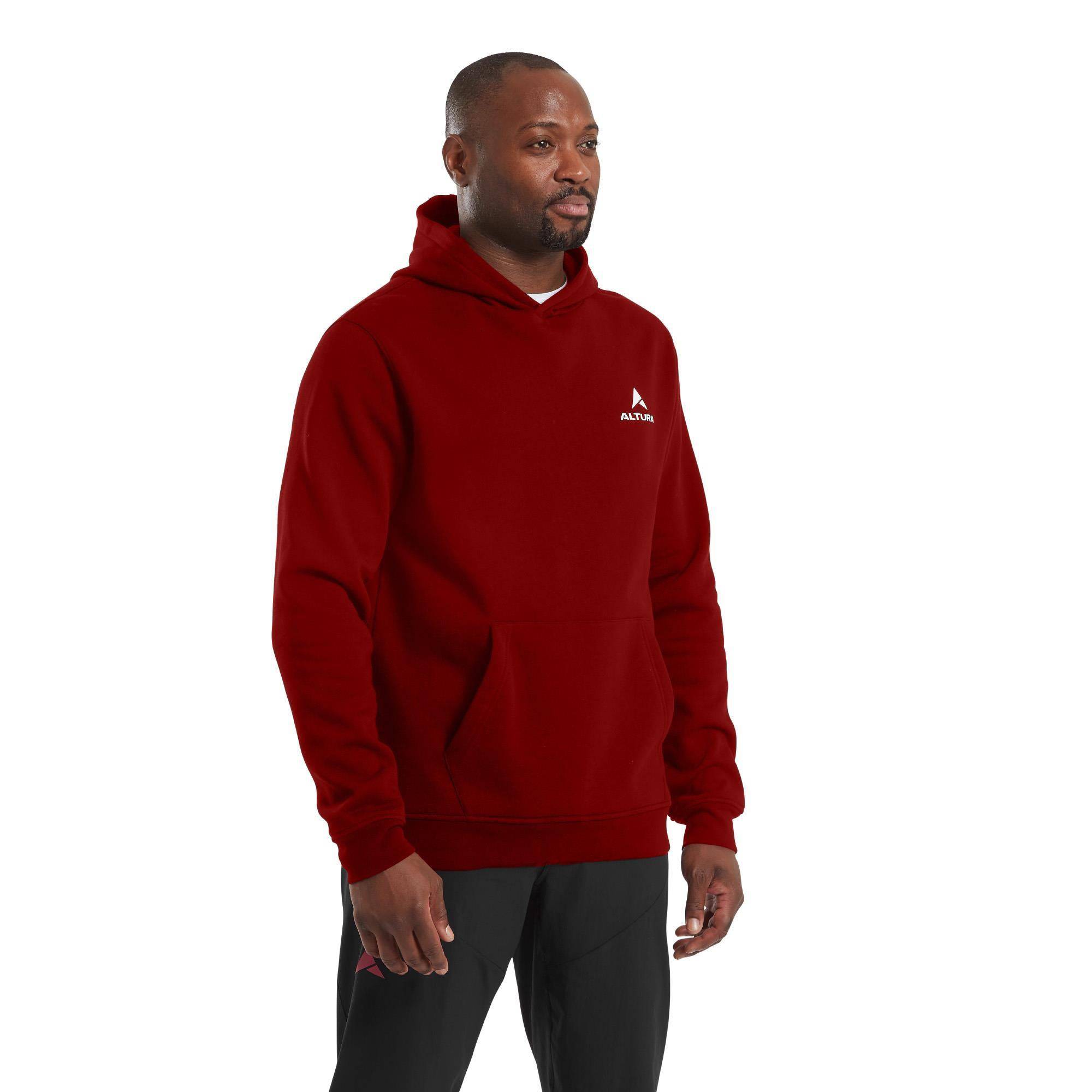 Unisex Altura DFTR Hoodie made of organic cotton, casual and post-ride comfort clothing in a relaxed fit.