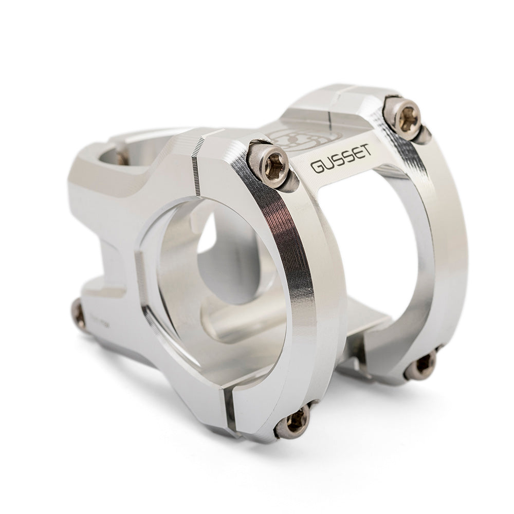 Gusset Components TS Stem - Silver - 31.8mm