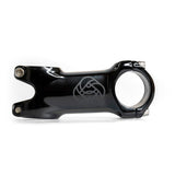 Gusset Components adjustable MTB and road bike stem with 31.8mm clamp, 50-90mm length, and adjustable angle for bike handlebars.
