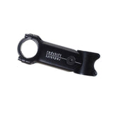 Redshift Sports ShockStop suspension stem for road bikes with adjustable elastomers, showing the red and black component with mounting hardware.