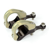 Renthal Integra II direct mount stem with 64mm clamp for downhill racing, showcasing high-performance bike component.