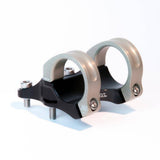 Renthal Integra 35mm direct mount stem for downhill and trail riding, showcasing a sturdy component with branding and mounting hardware