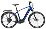 Trek Allant+ 7 2025 electric hybrid bike for men, featuring a sleek frame, mid-drive motor, and comfort for commuting and recreation.