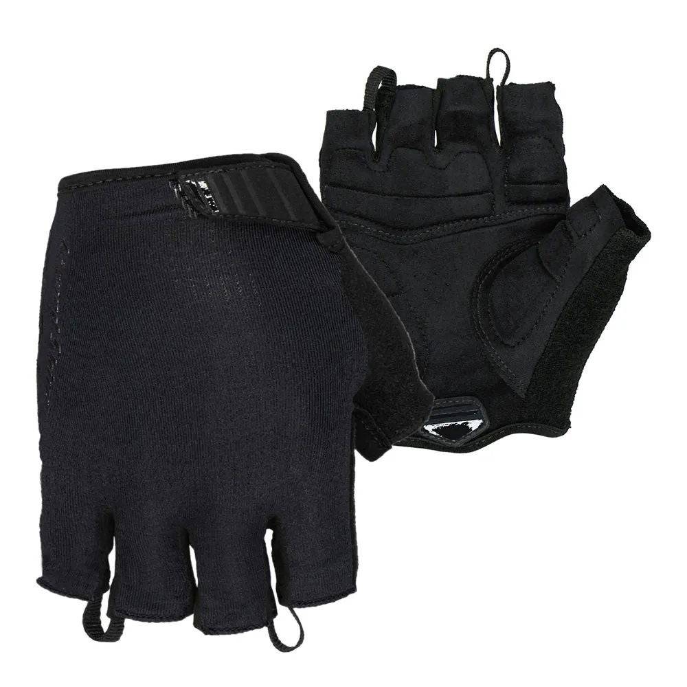 Lizard Skins Aramus Apex unisex sports gloves in black with padded palms and grip-enhancing design for active wear.