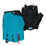 Lizard Skins Aramus Apex blue unisex sports gloves with grip padding, suitable for cycling or fitness activities.
