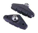 Set of 25 BBB BBS-01DOE RoadStop Deluxe brake pads for front and rear bicycle brakes, durable components for reliable stopping power.
