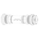 sram spares bottom bracket bottom bracket shield and wave washer assy p44774