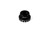 Hope BB BSA threaded 24mm drive-side cup for bike crankset upgrade, showing the metal component with threading and Hope branding.