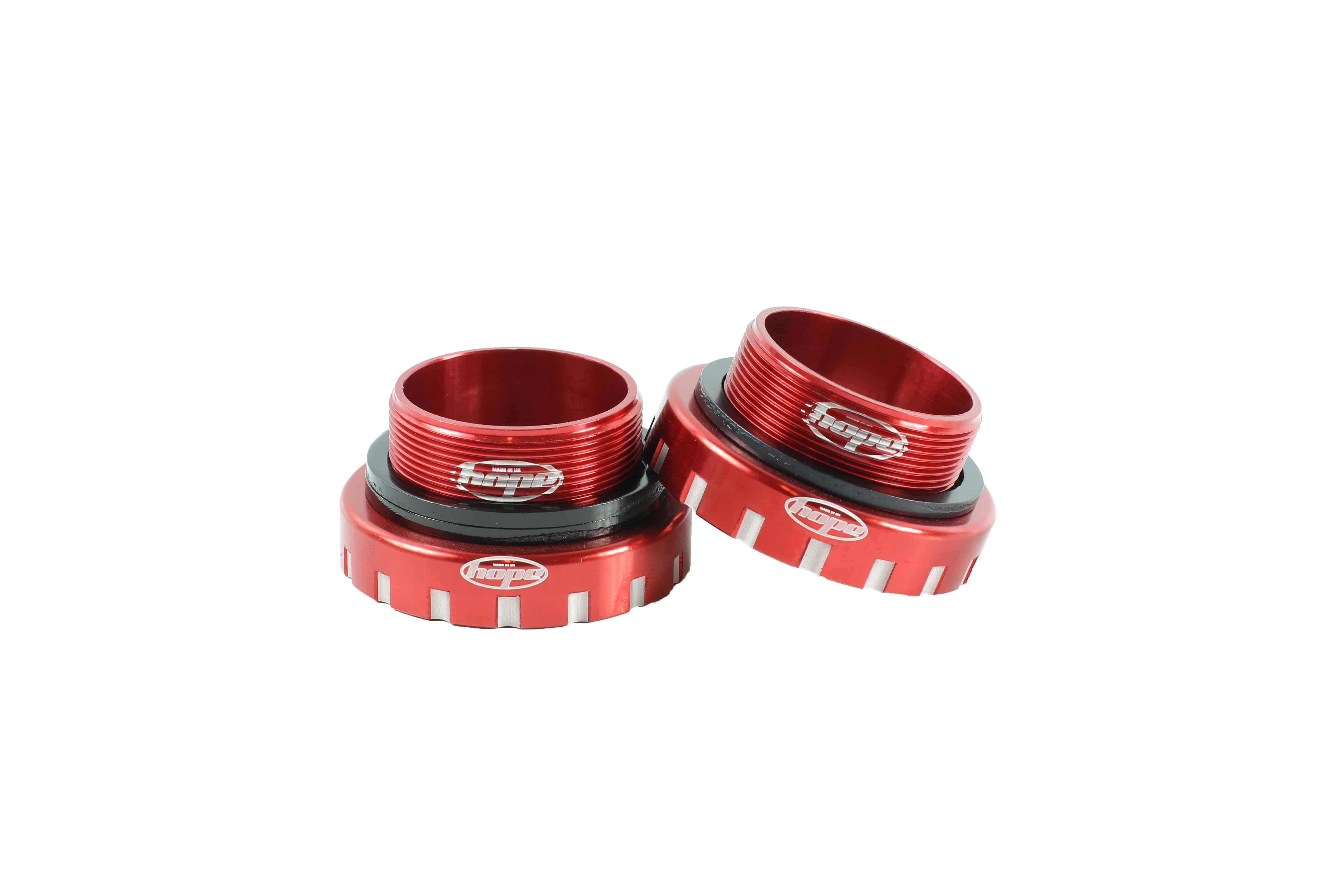 Hope stainless steel bottom bracket for bikes, 68/73/83mm, durable and high-quality bike component with precision craftsmanship.