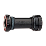 Surly O.D bottom bracket set for bikes, compatible with 73mm, 100mm, Moonlander, and ICT frames, shown in the image.