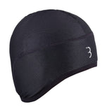 BBB BBW-299 thermal helmet hat with ponytail opening, designed for cold weather riding, featuring a cozy, insulated exterior.