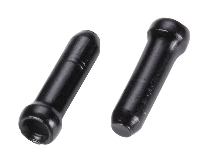 Black BBB BCB-97 CableStop inner cable end crimps for brake and derailleur cables, shown in a pack of 40.