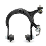Dia-Compe 883 QR BMX brakes with quick release levers, shown on front and rear wheels, for easy bike maintenance and stopping power.