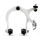 Dia-Compe 883 QR BMX brakes with quick release levers for front and rear wheels, bicycle component for reliable stopping power.