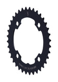 BBB E-bikeGear 36T chainring for Bosch and Shimano Steps hub gear drivetrains, compatible with BCR-75E model, close-up view.